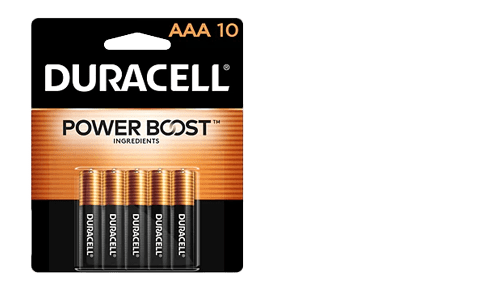 Duracell coppertop AAA battery