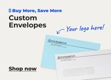 Shop now: Custom envelopes