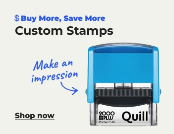 Shop now: custom stamps