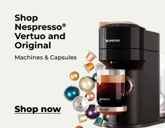 Shop Nespresso Vertuo and Original