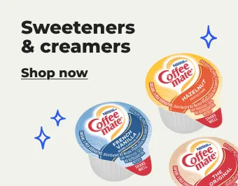 Shop: Sweeteners and Creamers