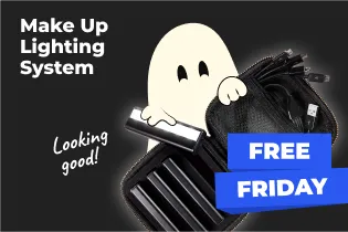 Image of makeup lighting system