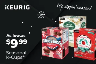 Image of K-Cup Swiss Miss Original Donut Shop and Green Mountain varieties
