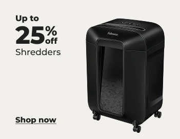 Shop up to 25% off shredders