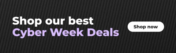 Banner image of best cyber week deals text