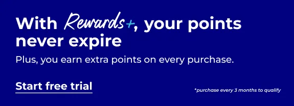 Banner with Rewards + benefit language