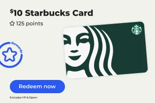 Image of $25 Starbucks card