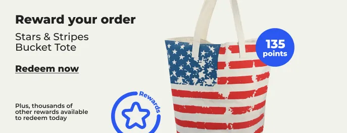 Redeem Now: Stars & Stripes Tote 135 points