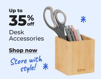 Image of desk accessories up to 35% off