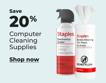 Image of computer cleaning supplies 20% off