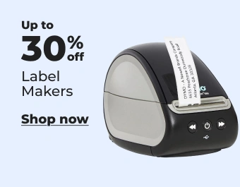 Image of label maker up to 30% off