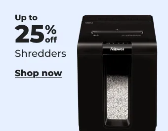 Image of Fellowes Shredders up to 25% off