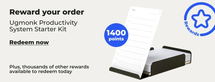 Image of rewards ugmonk productivity kit 1400 pts