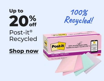 Shop now: up to 20% off Post-it recycled