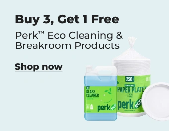 Shop now: Buy 3 get 1 Free Perk Eco Cleaning products
