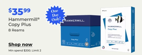 Shop now:Hammermill paper $35.99