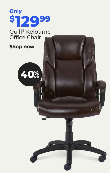 Shop now: Save 20% on Kelburne Plush Office Chair