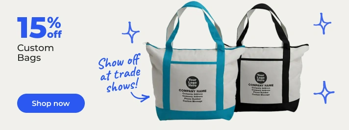 Shop now: 15% Off Custom Bags
