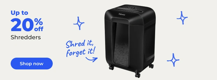 Shop now: Up to 20% Off Shredders