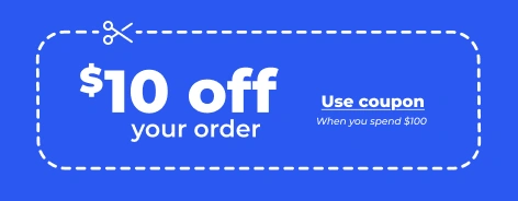 Use coupon: $10 off spend $100