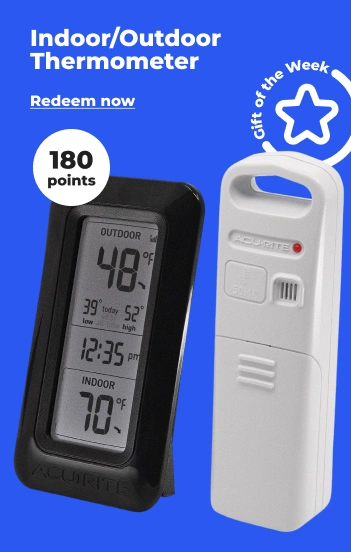 Redeem now: Digital Desk Thermometer with 180 points