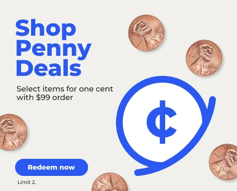 Redeem now: Shop Penny Deals