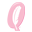 Pink "Q"