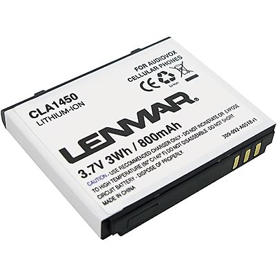 Buy Audiovox Camera Batteries - Lenmar Cell Phone Battery; 3.7V, Fits Audiovox Super Slice, CDM-1450