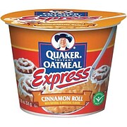 Quaker(r) Cinnamon Roll Instant Oatmeal