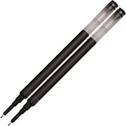 Pilot Q7 Needle-Pt Retractable Gel Refills; BLK