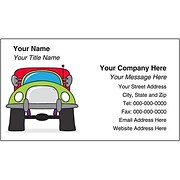 Full-Color Toy Vehicles 120-lb. Business Cards