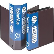 Cardinal(r) SpineVue(r) Locking Slant-D(r) Binder; 1-1/2", Maroon