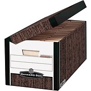 Bankers Box(r) Systematic(r) Storage Boxes; 10Hx12-1/8Wx15"D