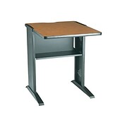 Mahogany/Med. Oak Fax/Printer Stand