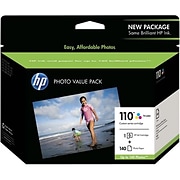 HP 110 Tri-Color Inkjet Photo Value Pk