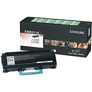 Lexmark E460X11A Black Hi-Yld Toner Ctdg