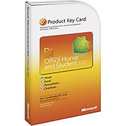 Office 2010 Home and Student with Product Key Card