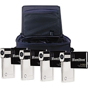 Hamilton (tm) Audio Visual Digital Camcorder 4/Pk