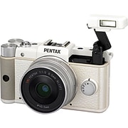 PENTAX White Digital Camera w/Dual-Lens Kit