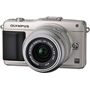 Olympus (r) PEN (r) E-PM2 Silver Digital Camera