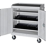 Multi-Granite Mobile Tablet Storage Cart; 43x36x24