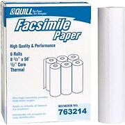 Quill 98' Long Thermal Fax Paper