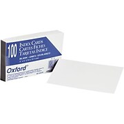 Oxford Blank 3x5" Index Cards
