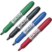 Bic Mark-It Chisel-Tip Assorted Permanent Markers