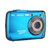 Bell & Howell (r) Splash 8x Digital Zoom Waterproof Digital Camera; 12 Mega Pixels; Blue