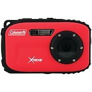 Coleman (r) Xtreme 12 MP Underwater Digital Camera, Red