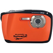 Bell & Howell WP16 Splash2 16 MP Waterproof Digital Camera, Orange