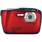 Bell & Howell WP16 Splash2 16 MP Waterproof Digital Camera, Red