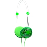 Green Animatone Over-Ear Headphones F/Kids