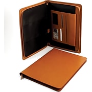 Bey-Berk BB910 Leather Portfolio; Saddle